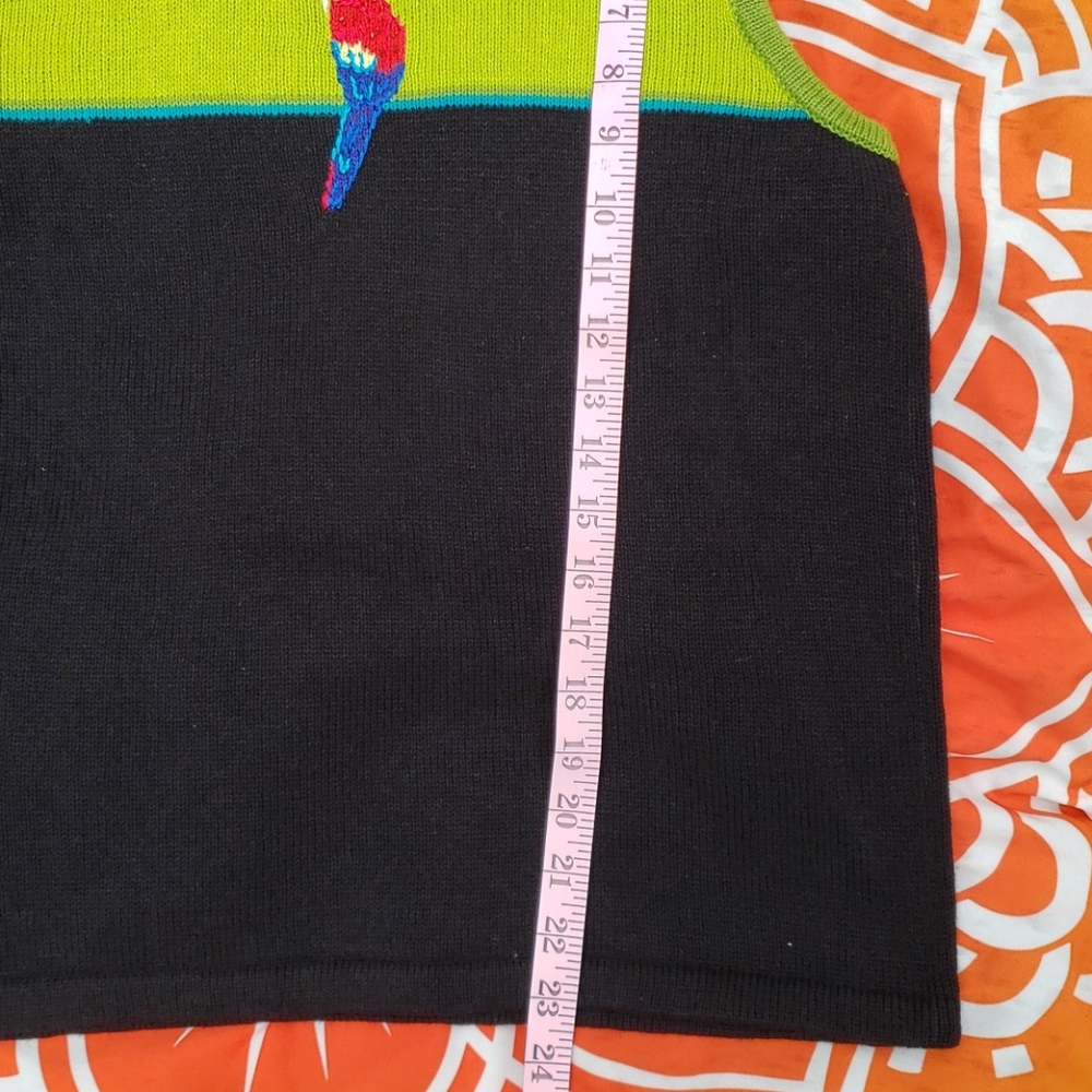 RARE 🦜 Parrot twinset sweater and tank - Storybook Knits - Picture 11 of 11
